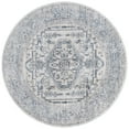 thumbnail image 4 of SAFAVIEH Oregon Creighton Floral Bordered Area Rug, Light Blue/Ivory, 8' x 10', 4 of 7