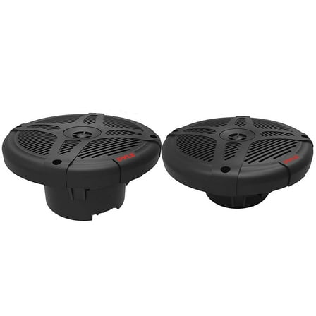 Pyle PLMRBT65B Waterproof 6.5 Inch 600 Watt Bluetooth Marine Speakers (1 Pair)