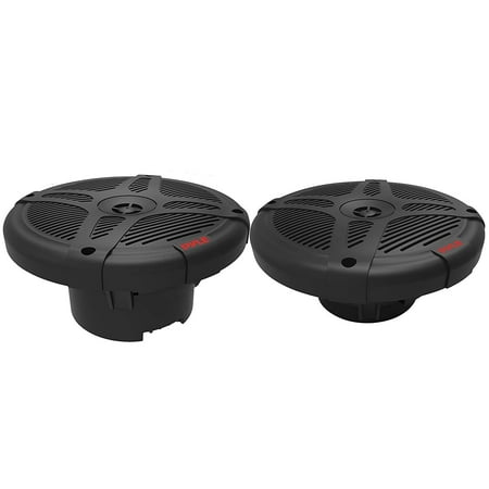 Pyle PLMRBT65B Waterproof 6.5 Inch 600 Watt Bluetooth Marine Speakers (1 Pair)