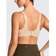 thumbnail image 2 of Top deportivo SYROKAN 36C con soporte alto y tirantes ajustables beige, 2 of 7