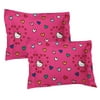 Store51 Llc 17615871 2pc Hello Kitty Pillow Shams Free Time Bedding Accessories