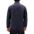 thumbnail image 2 of Men’s Water Resistant Stand Collar Fleece Lined Casual Outwear Full Zip Jacket (Navy, 2XL), 2 of 4