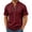 Wine, variant on Mens Lace Up Henley Tees Short Sleeve Solid Drawstring Adjustable Breathable Tops Soft Summer Casual Relaxed Fit Lightweight Shirts Navy L