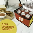 thumbnail image 6 of Oscar Mayer OMBCSNDM5YW Sandwich Maker with Beverage Cooler Bag, Yellow, 6 of 8