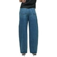 thumbnail image 2 of HUDSON Jeans womens  Bailey Set Sail Barrel Leg Jean, 28, Blue, 2 of 4