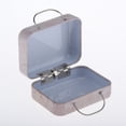 thumbnail image 4 of Maleta de maletero de hierro, muebles para 1/6, accesorios de muñeca, juego de re Sunnimix Doll Suitcase Travel, 4 of 6