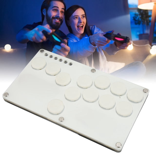 Controlador de palo de lucha Arcade Fighting Rocker teclado interruptor mecánico blanco baja latencia para PC para ANGGREK Otros