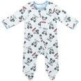 thumbnail image 3 of Disney Mickey Mouse Newborn Baby Boys 2 Pack Zip Up Sleep N' Plays Newborn to Infant, 3 of 5