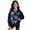 Blue Butterfly Flowers, variant on Girls Half Zip Collar Sweatshirts Boho Floral Sloth Long Sleeve Lapel Zipper Sweatshirt Casual Essentials Pullover Jackets for Vacation Shopping Exercise Wear Size 5-6