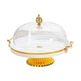 thumbnail image 2 of DOLITY Cake Stand Multifunctional Cupcake Candy Display Tray Decorative Kitchen Platter White with Lid, 2 of 9