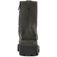 thumbnail image 3 of Sam Edelman Womens Garret Suede Ankle Combat Boots Gray 9 Medium (B,M), 3 of 3