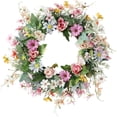 thumbnail image 3 of Xihbxyly Corona de Primavera, Tulipán Realista para Puerta, Ligera y Fácil de Colgar, Diseño Floral para Todo El Año, Decoración de Pared para Bodas En Casa, Perfecta para Cualquier Espacio., 3 of 7