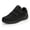 Black, variant on KWUKOTY Men's and Women's Diabetic Shoes, Wide Width Walking Sneakers, Lightweight Comfort