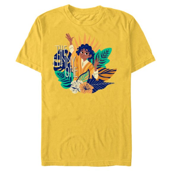 Disney Encanto Camilo Madrigal The Funny One - Short Sleeve Blended T-Shirt for Adults - Customized-Yellow