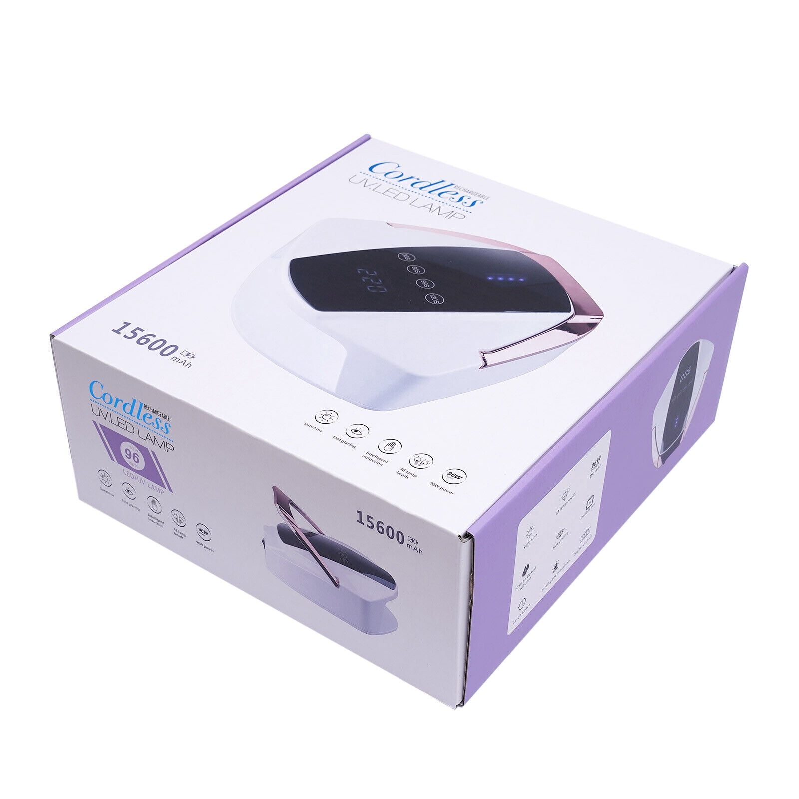96W Nail Lamp Gel Nail Dryer Nail Light Manicure 96W for LED UV Gel Nail Polishing