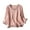 B301 Pink summer tops for women clearance under $5, variant on Xqxayjr Ladies Summer Spring Tops Blouses Under $5 Casual Vintage 3/4 Sleeve Linen Cotton Tshirts Embroidery V Neck Trendy Summer Black Blouses Clothes Graduation Gifts