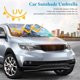 thumbnail image 3 of Halo Sombrilla Solar para Auto - Protector de Parabrisas Plegable | Cortina Solar Delantero | Bloqueo UV y Aislamiento de Calor 133x73cm, 3 of 6