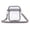 Grey, variant on Transparent Backpack Single Shoulder Jelly Bag Sports Travel Bag Portable Bag Transparent Wallet Sports Field Sports Field Transparent, Black