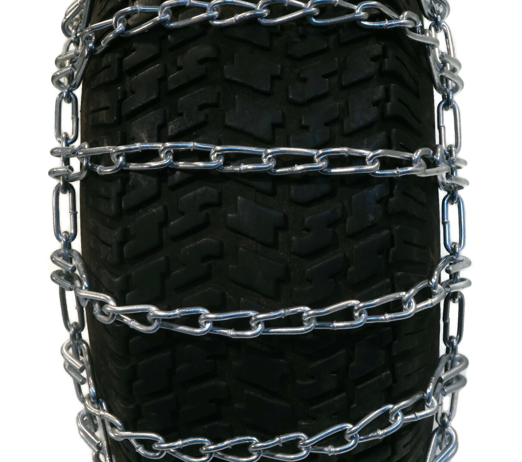The ROP Shop | Pair 4 Link Tire Chains 29x12x15 for Sears Craftsman Lawn Mower Tractor Rider - image 5 of 6