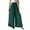 Green, variant on Women's High Waisted Pleated Palazzo Pants Flowy Chiffon Wide Leg Trousers Casual Loose Accordion Pleat Long Slacks for Party Beach Office