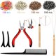 thumbnail image 2 of Hair Tinsel Kit (48 Inch,14 Colors, 3500 strands), Tinsel Hair Extensions with Tools, Heat Resistant Fairy Hair Tinsel Kit for Women Hair Accessories, 2 of 5