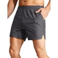thumbnail image 2 of MIER Men's Workout Running Shorts 5 inches Shorts XS-XXL, 2 of 7