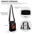 thumbnail image 6 of HELLHERO Christmas Light Patterns Crossbody Bags Polyester Double Layer Adjustable Crossbody Bag for Casual Travel, 6 of 7