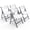 White, variant on WLLJOY 4 Pack Folding Chair, 350 Lb Weight Capacity, Fold chair with Breathable Seat Indoor/Outdoor Foldable Chairs for Picnic, Weddings Black