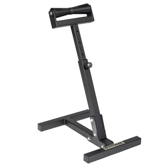 Titan Fitness Rackable Landmine Stand, Nylon Roller Barbell Rest Load Capacity 440 LB, Barbell Shoulder Press Landmine Attachment for Home Gym Strength Training Deadlift, Squat, Clean N Jerk Movements
