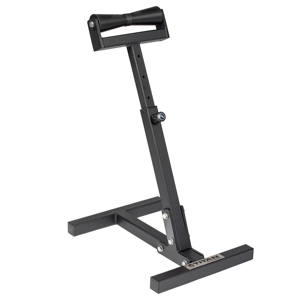 Titan Fitness Rackable Landmine Stand, Nylon Roller Barbell Rest Load Capacity 440 LB, Barbell Shoulder Press Landmine Attachment for Home Gym Strength Training Deadlift, Squat, Clean N Jerk Movements