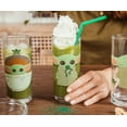 thumbnail image 5 of Star Wars: The Mandalorian Grogu With Frog 10-Ounce Tumbler Glasses | Set of 4, 5 of 7