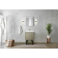 thumbnail image 2 of Lexora Home Lancy 24" Single Quartz Top Bathroom Vanity with Rose Gold Faucet, 2 of 15