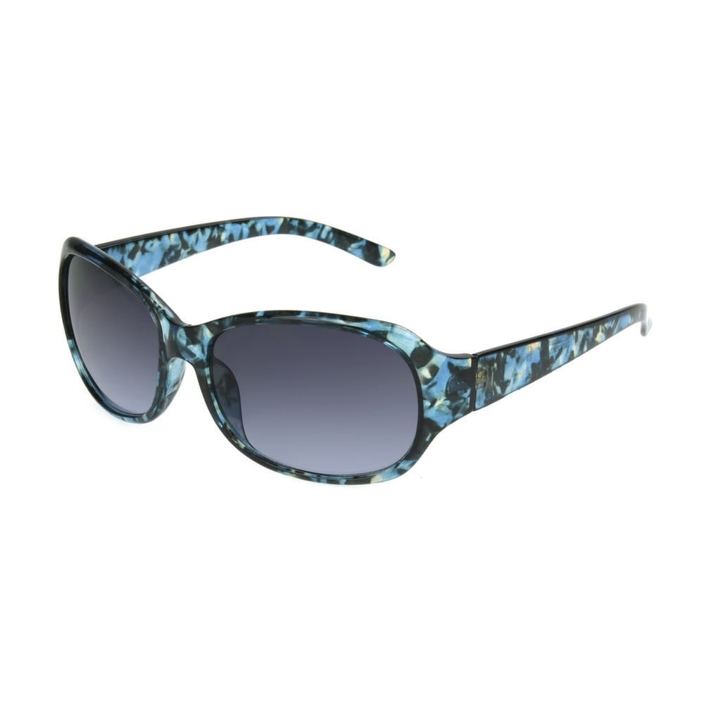 Panama Jack Panama Jack Women's Blue Rectangle Sunglasses W11