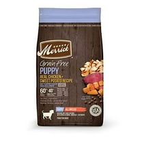 Merrick Grain Free Dry Puppy Food Real Chicken & Sweet Potato Recipe - 4 lb. Bag