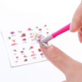 thumbnail image 4 of 10Pcs Manicure Sticker Press Stick, Multifunctional Plastic Embossing Stick, Nail Cuticles Push Nail Care Tool, 4 of 8