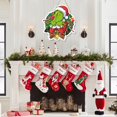 thumbnail image 6 of Bootesun Christmas Decorations, Hanging Signs Christmas Door Sign, Cute Green Elf Sign for Holiday Door Indoor Outdoor Christmas Decorations, 6 of 10