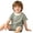 Army Green, variant on Toddler Boys 2-Piece Outfit, Striped Knit Short Sleeve Tee & Elastic Waist Shorts, Summer Casual Baby Clothing Blue 73