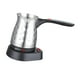 thumbnail image 4 of Cafetera turca eléctrica de acero inoxidable, tetera de 17 oz para exteriores, hogar y bar. Estilo B, 4 of 9