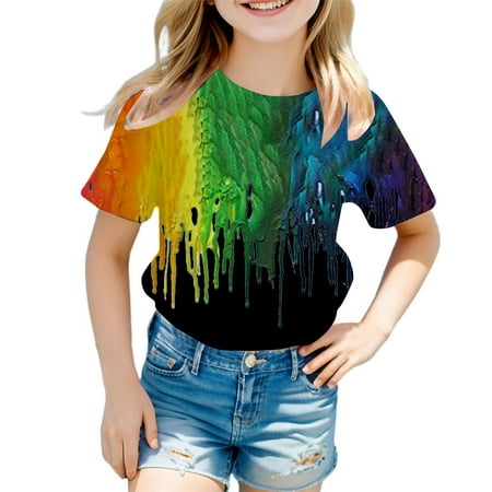 

Infant Boy Shirts 12 - 18 Months Boy Baby Clothes Toddler Kids Boys Girls 3D Tank Top Novelty Graphic Breathable Short Sleeve Beach Shirt