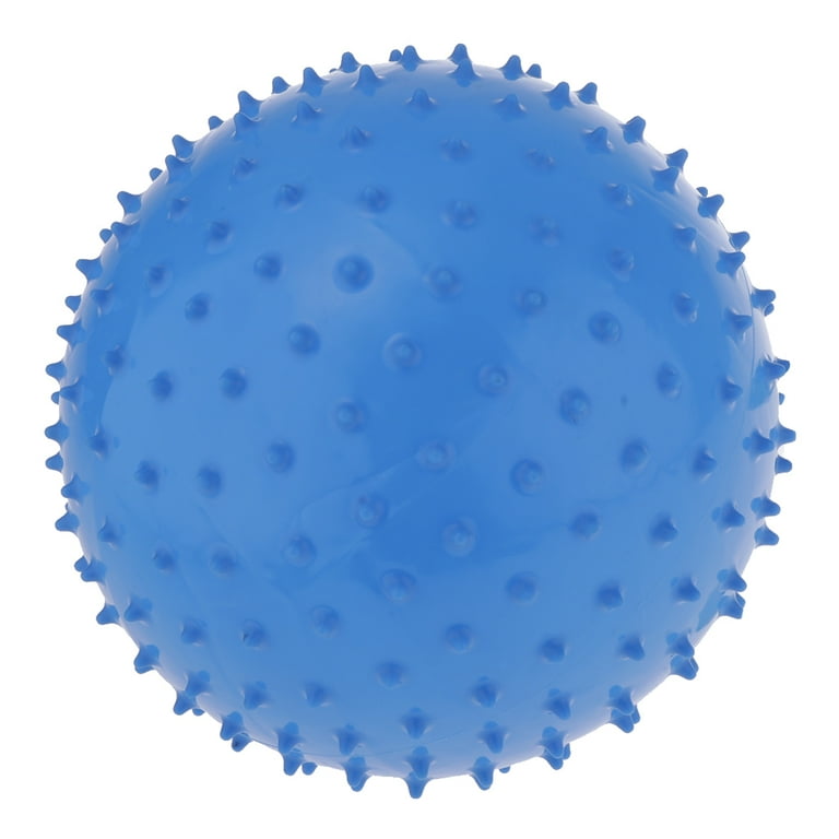 Inch Kids Knobby Spiky Sensory Ball for Yoga Massage Blue