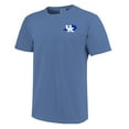 thumbnail image 2 of Men's Royal Kentucky Wildcats Sketched Mascot Comfort Colors T-Shirt, 2 of 3