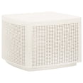 thumbnail image 1 of vidaXL Garden Table White 53x53x40 cm Plastic, 1 of 5