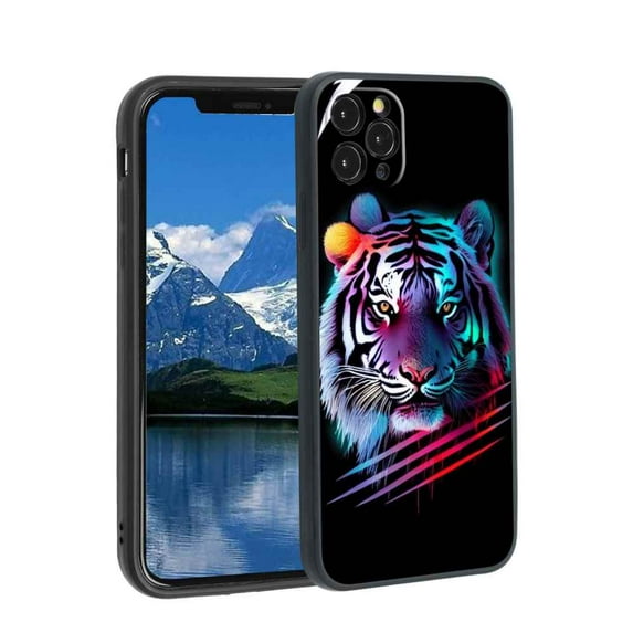 Compatible with iPhone 11 Pro Phone Case, tiger-animal4 Case Silicone Protective for Teen Girl Boy Case for iPhone 11 Pro