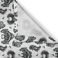 thumbnail image 3 of Ambesonne Gothic Kitchen Curtains, Victorian Owls Flourish, 55"x39", Black Grey White, 3 of 3