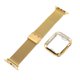 thumbnail image 2 of Correa de reloj resistente a los arañazos, funda protectora de reloj, accesorio de repuesto apto para IWatch de 40mm, dorado, 2 of 14