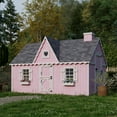 thumbnail image 2 of Little Cottage Co. 8x12 Victorian Playhouse with Floor and Loft, Outdoor Wood Do-It-Yourself Kit, 2 of 12