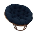 thumbnail image 4 of Solid Twill Papasan Chair Cushion, 52" x 6" x 52", Navy, 4 of 6