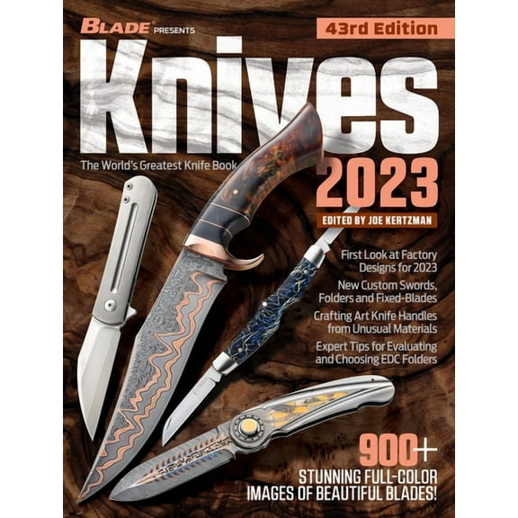 World's Greatest Knife Book Knives 2023, 43rd Edition, (Paperback)