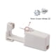 thumbnail image 4 of Einweg Sicherheit Body Nase Lippe Nabel Ohr Piercing Gun Pierce Stanz Werkzeug Beauty Kit mit Krone weiß Stahl Ohr Ohrstecker Asepsis (2 piezas) Zhivalor Aretes, 4 of 5