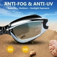 thumbnail image 4 of Anti-Fog Professional Swimming Goggles Adults Silicone Swimming Glasses Suit Adjustable Buckle Swimming Binoculars Water Glasses, 4 of 10